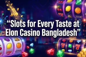 Slots for Every Taste at Elon Casino Bangladesh